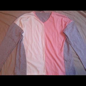 Shein multi colored top